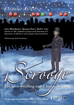 2008 "Scrooge" van Charles Dickens - Teater Lier
