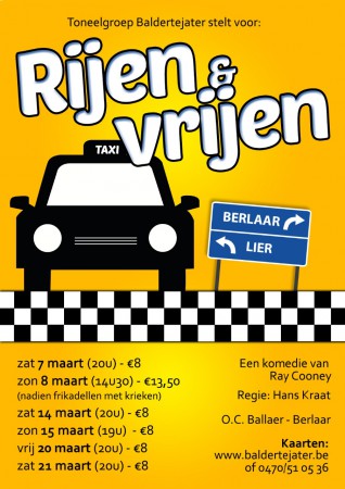 2015 "Rijen en vrijen" van Ray Cooney - Baldertejater