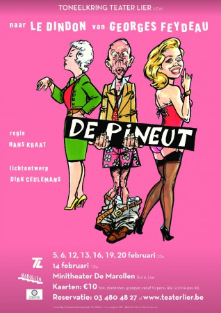 2016 "De Pineut" van Georges Feydeau - Teater Lier