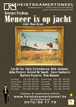 2017 "Meneer is op jacht" van Georges Feydeau - Heistkamertoneel